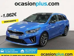 Azul Usado 2019 Kia Ceed GT GT-Line Familiar | 18.628 € (Precio justo)