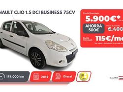 Blanco Usado 2012 Renault Clio IV Business Utilitario | 5900 € (Precio justo)