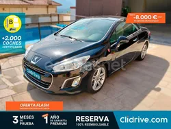 Negro Usado 2011 Peugeot 308 CC Active Descapotable | 8190 € (Buen precio)