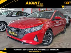 Rojo Usado 2021 Hyundai i20 Berlina | 11.900 € (Precio justo)
