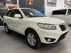 Blanco Usado 2012 Hyundai Santa Fe Comfort SUV | 7499 € (Buen precio)