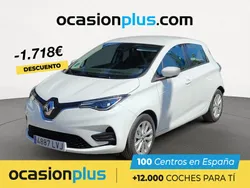 Blanco Usado 2021 Renault Zoe Intens Utilitario | 18.900 € (Precio justo)