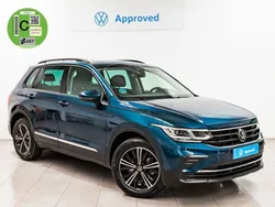 Azul Usado 2024 VW Tiguan Life SUV | 33.990 € (Precio justo)