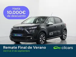 Negro Usado 2024 Citroën C3 PureTech Utilitario | 12.990 € (Precio justo)