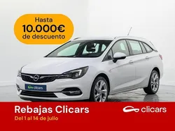 Blanco Usado 2020 Opel Astra Dynamic Familiar | 10.490 € (Precio justo)