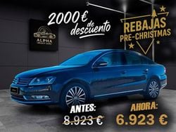 Negro Usado 2011 VW Passat Highline Berlina | 6923 € (Precio justo)