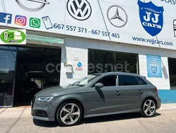 Gris / plata Usado 2016 Audi A3 Sportback S-Line Berlina | 20.900 € (Precio justo)