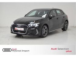 Negro mito Usado 2022 Audi A3 Sportback S-Line Utilitario | 30.900 €