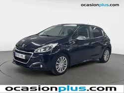 Azul Usado 2018 Peugeot 208 Style Utilitario | 9819 € (Precio justo)