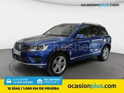 Azul Usado 2016 VW Touareg R-line SUV | 23.090 € (Super precio)