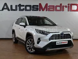 Blanco Usado 2021 Toyota RAV4 Hybrid Luxury SUV | 37.990 € (Un poco caro)