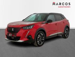 Rojo Usado 2021 Peugeot e-2008 GT SUV | 17.900 € (Precio justo)