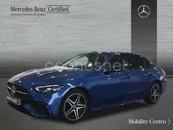 Azul Usado 2022 Mercedes C220 Berlina | 40.900 € (Precio justo)