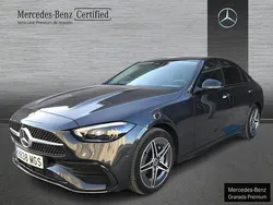 Gris grafito Usado 2023 Mercedes C300e AMG line Berlina | 43.900 € (Super precio)