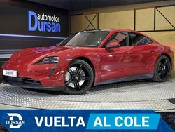 Rojo Usado 2021 Porsche Taycan Berlina | 61.001 €