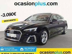 Negro Usado 2020 Audi A5 Sportback S-Line Berlina | 29.325 € (Buen precio)