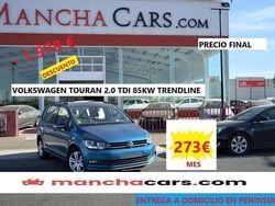 Azul Usado 2021 VW Touran Advance Monovolumen | 19.990 € (Buen precio)