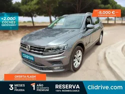 Gris Usado 2021 VW Tiguan Allspace Sportline SUV | 20.190 €