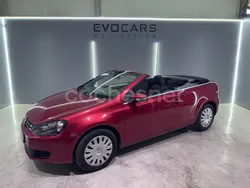 Granate Usado 2015 VW Golf Cabriolet Descapotable | 13.500 € (Precio justo)