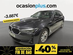 Gris Usado 2022 BMW 520 Familiar | 30.490 € (Precio justo)