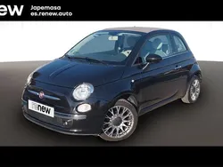 Negro Usado 2010 Fiat 500C Lounge Descapotable | 8730 € (Precio justo)