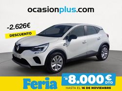 Blanco Usado 2022 Renault Captur Intens SUV | 16.790 € (Precio justo)