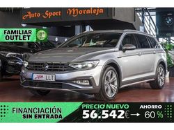 Plateado Usado 2020 VW Passat R-line Familiar | 20.900 € (Precio justo)