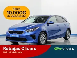 Azul Usado 2021 Kia Ceed Familiar | 12.490 € (Buen precio)