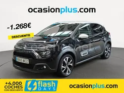 Negro Usado 2022 Citroën C3 Shine Utilitario | 13.490 € (Precio justo)