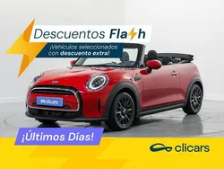 Rojo Usado 2021 Mini Cooper Cabriolet Descapotable | 19.390 € (Precio justo)