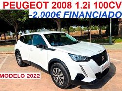 Blanco Usado 2022 Peugeot 2008 Active SUV | 16.499 € (Caro)
