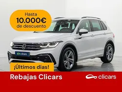 Blanco Usado 2022 VW Tiguan R-line SUV | 29.490 € (Precio justo)