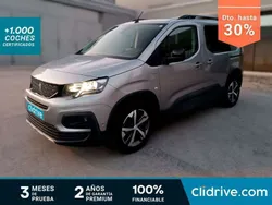 Gris Usado 2019 Peugeot Rifter GT-line Monovolumen | 15.490 € (Buen precio)