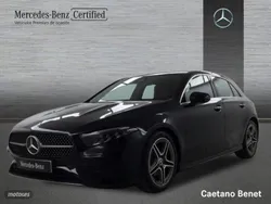 Negro Usado 2024 Mercedes A200 AMG line | 35.900 € (Precio justo)