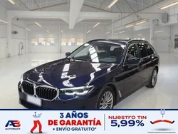 Azul Usado 2021 BMW 530e Familiar | 28.250 € (Super precio)