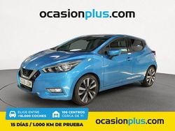Azul Usado 2017 Nissan Micra Tekna Utilitario | 13.150 € (Precio justo)