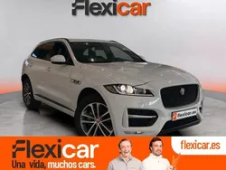 Blanco Usado 2018 Jaguar F-Pace R-Sport SUV | 24.990 € (Precio justo)