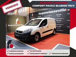 Blanco Usado 2018 Peugeot Partner Monovolumen | 11.500 € (Precio justo)