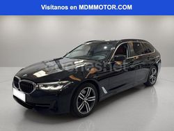 Negro Usado 2022 BMW 520 Familiar | 31.480 € (Precio justo)