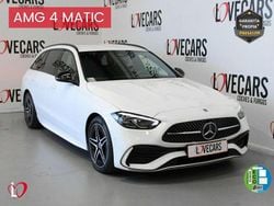 Blanco Usado 2022 Mercedes C220 AMG Familiar | 35.700 € (Precio justo)