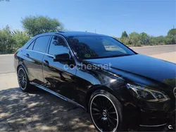 Negro Usado 2013 Mercedes E200 Avantgarde Berlina | 11.950 €
