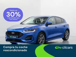 Azul Usado 2023 Ford Focus ST-Line Berlina | 19.490 € (Precio justo)