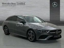 Gris / plata Usado 2021 Mercedes CLA200 Shooting Brake Familiar | 27.990 € (Caro)