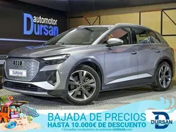 Gris Usado 2021 Audi Q4 e-tron S-Line SUV | 30.390 € (Un poco caro)