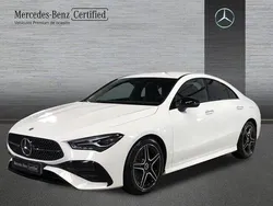 Blanco Usado 2025 Mercedes CLA220 Berlina | 39.995 € (Precio justo)
