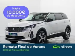 Gris Usado 2021 Peugeot 5008 GT Monovolumen | 23.990 € (Precio justo)