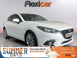 Blanco Usado 2016 Mazda 3 Luxury Berlina | 13.490 € (Precio justo)