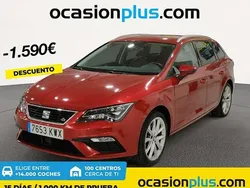 Rojo Usado 2019 Seat Leon ST FR Familiar | 15.900 € (Precio justo)