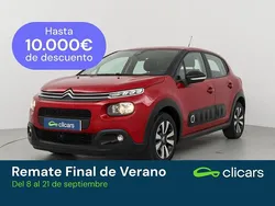 Rojo Usado 2018 Citroën C3 Feel Utilitario | 11.490 € (Precio justo)