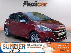 Rojo Usado 2017 Peugeot 208 Style Utilitario | 8590 € (Precio justo)